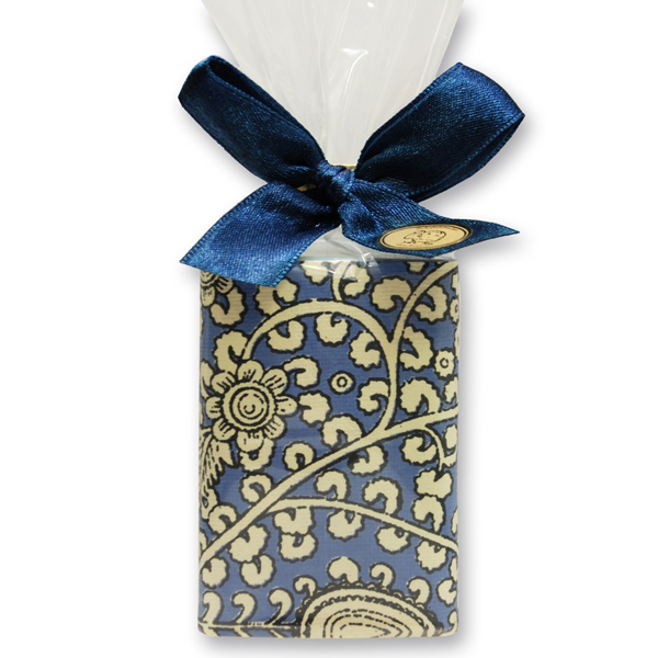 Sheep milk soap 100g in a cellophane bag "Blue Edition", Ice flower 