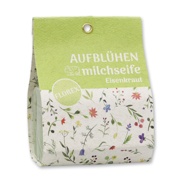 Sheep milk soap 100g in a bag "Aufblühen", Verbena 