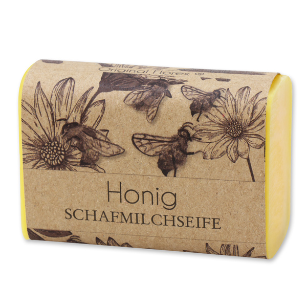 Sheep milk soap 100g "blühendes Erwachen", Honey 