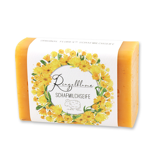 Sheep milk soap 100g 'Einzigartige Augenblicke', Marigold 