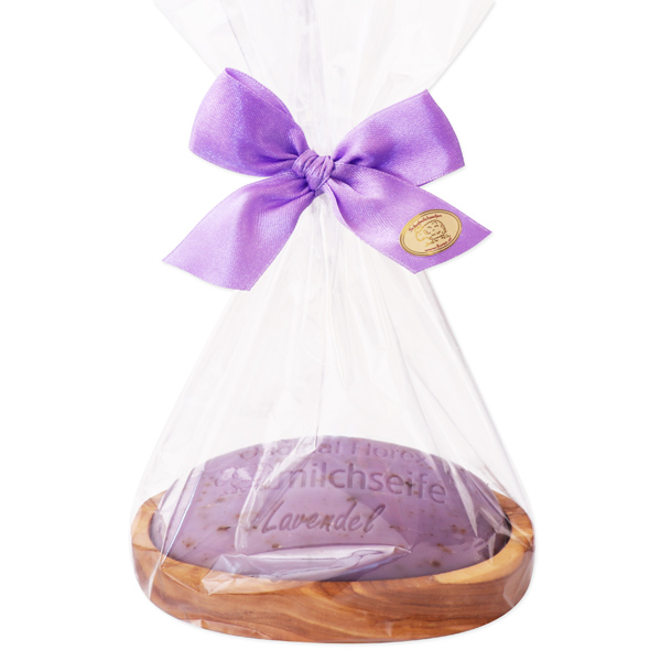 Seifenset 2-teilig in Cello, Lavendel 