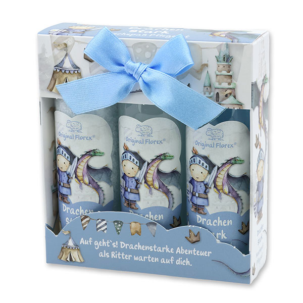 Washing fun care set 3 pieces "Drachen Stark", Cloud breeze 