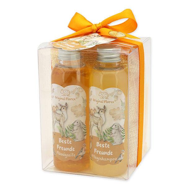 Washing fun care set 4 pieces "Weltall Traumfahrt", Fruit dream 