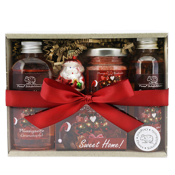 Geschenkset  4-teilig "Sweet Home", Granatapfel 