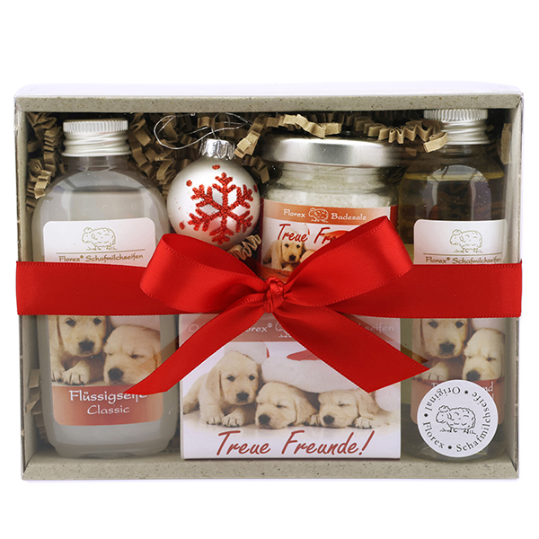 Gift set 4 pieces "Treue Freunde", Classic 