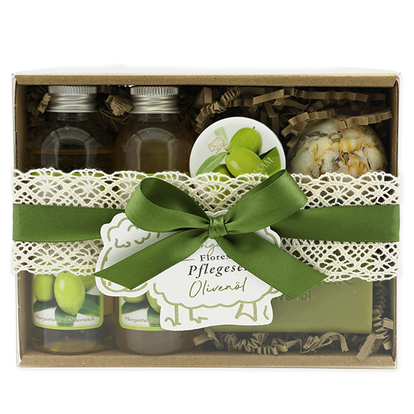 Geschenkset 5-teilig, Olivenöl 