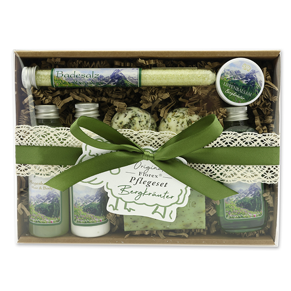 Gift set 8 pieces, Mountain herbs 