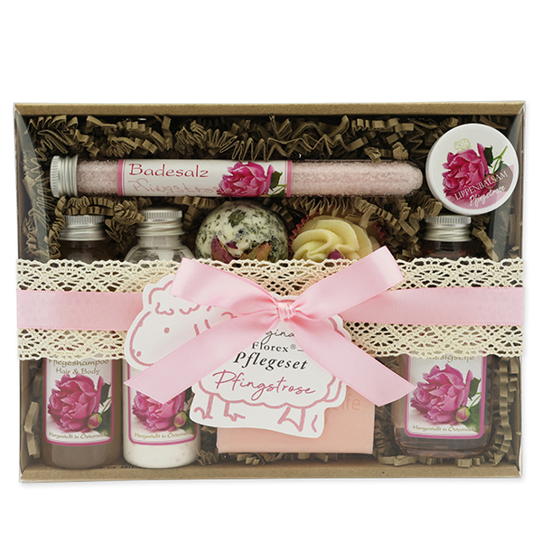 Gift set 8 pieces, Peony 