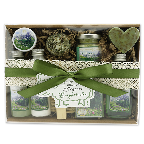Gift set 9 pieces, Mountain herbs 