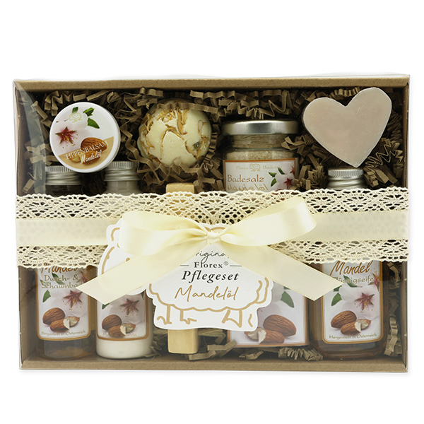 Geschenkset 9-teilig, Mandelöl 