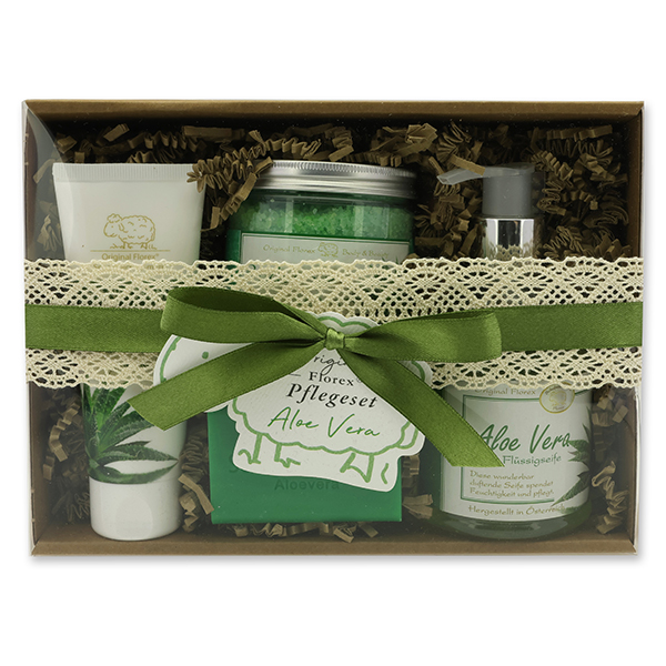 Gift set 4 pieces, Aloe Vera 