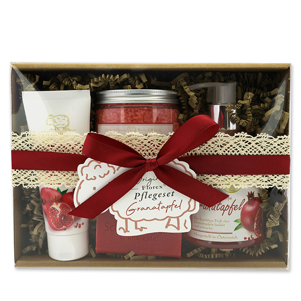 Gift set 4 pieces, Pomegranate 