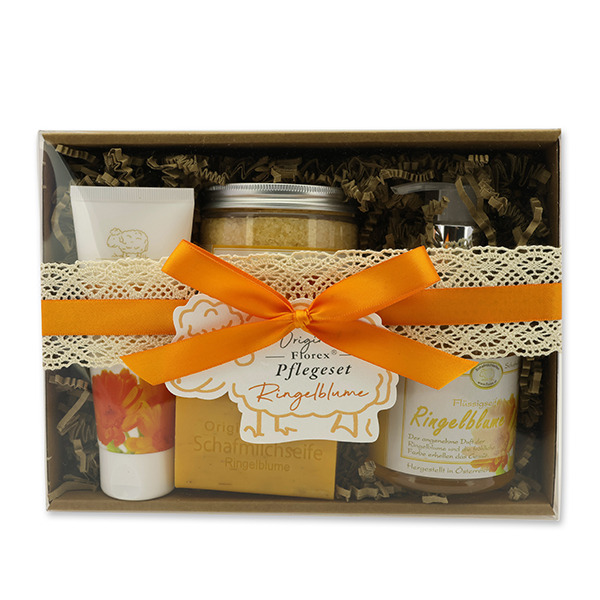 Gift set 4 pieces, Marigold 