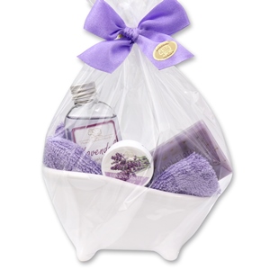 Wellness Set 5-teilig in Cello, Lavendel 