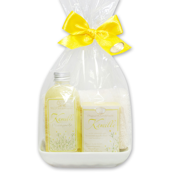 Care set 4 pieces in a cellophane bag, Chamomile 