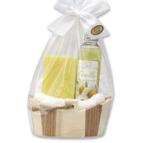 Care set 4 pieces in a cellophane bag, Chamomile 