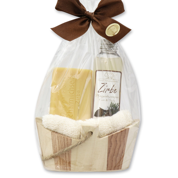 Care set 4 pieces in a cellophane bag, Swiss Pine 