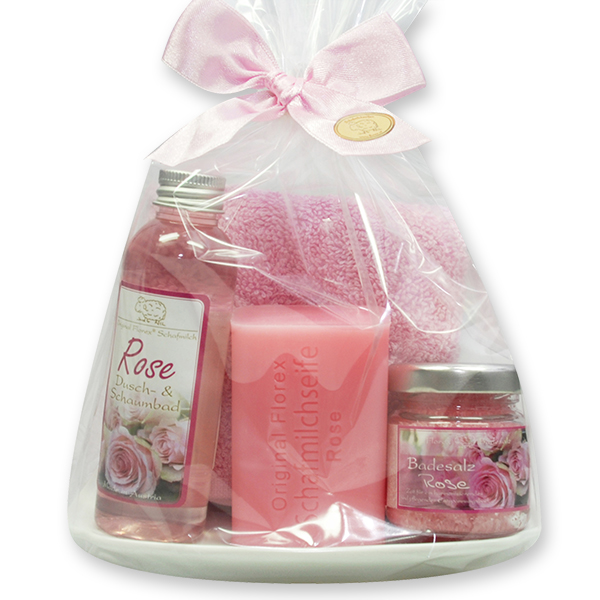 Pflegeset 5-teilig in Cello, Rose Diana 