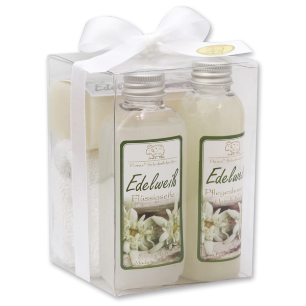 Klarsichtbox Set, Edelweiß 