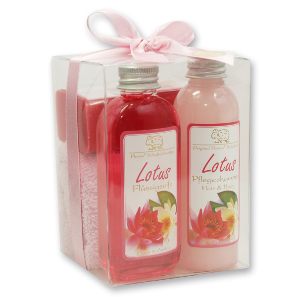 Klarsichtbox Set, Lotus 