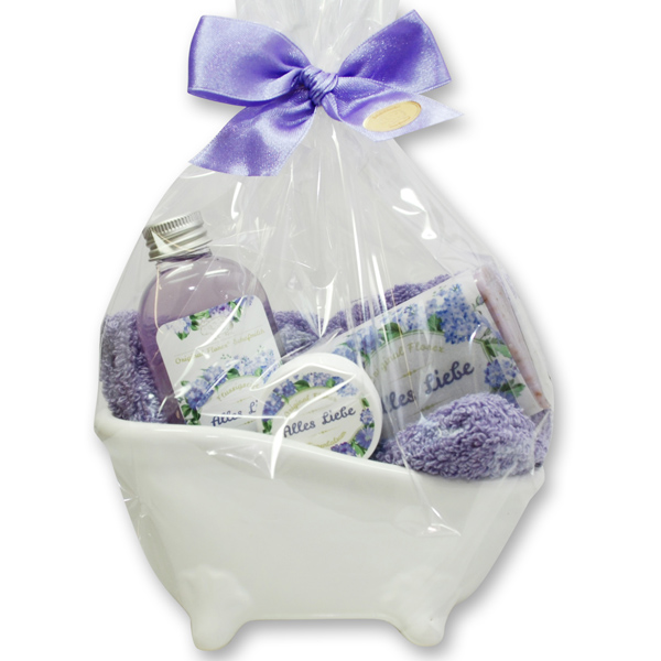 Wellness Set 5-teilig "Alles Liebe", Lavendel 