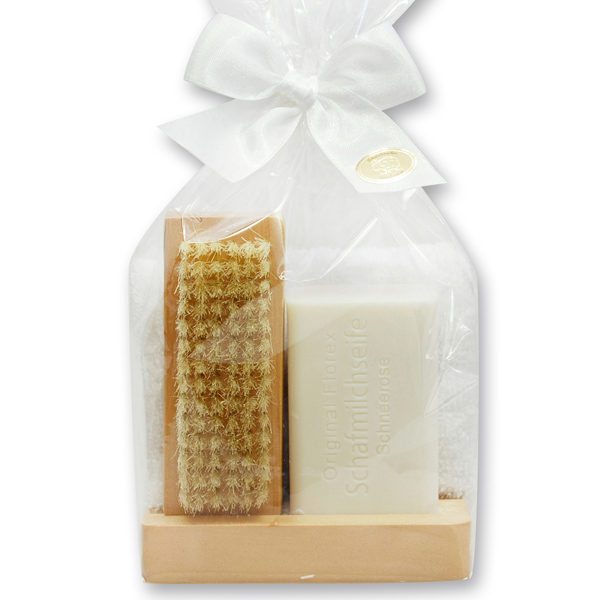 Care set, Christmas Rose White 