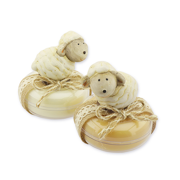 Sheep milk soap 100g in a box deocrated with a sheep, Classic/swiss pine 