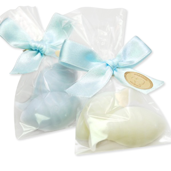 Sheep milk soap fish mini 2x8g, in a cellophane, Classic/'Forget-me-not' 
