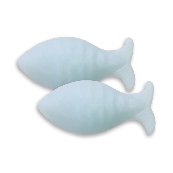 Sheep milk soap fish mini 8g, 'Forget-me-not' 
