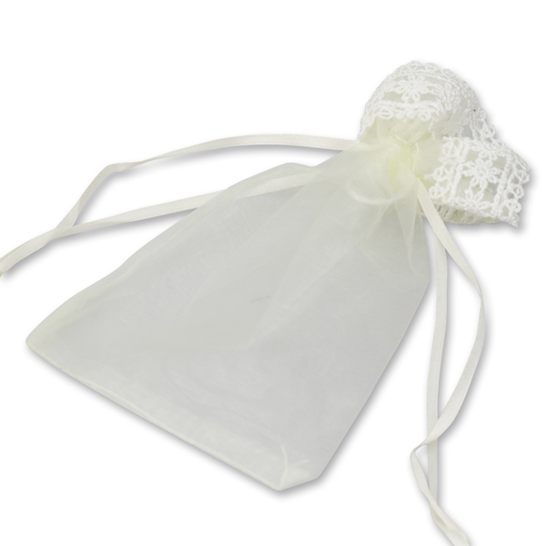 Organza bag 13x18cm white 