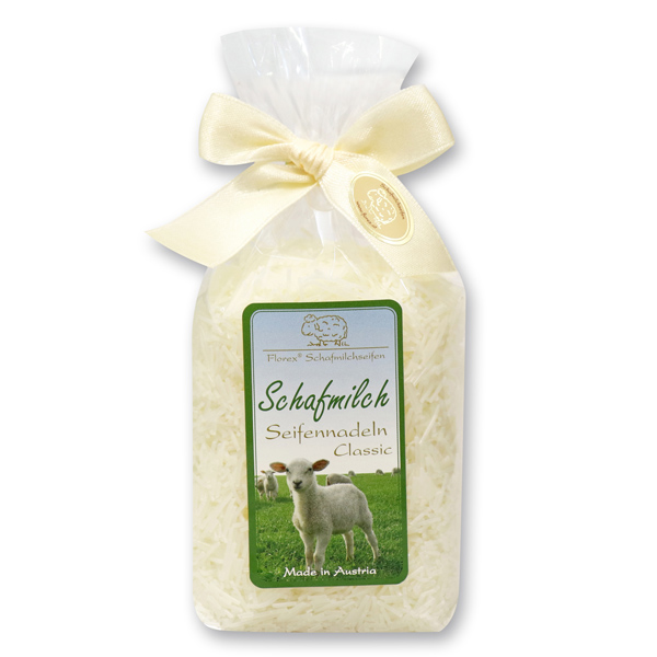 Sheep milk soap needles in Cello 100g, Classic 