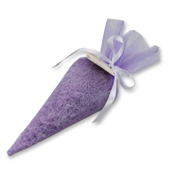 Sheep milk soap-needles in organza bag 80g, Lavender 