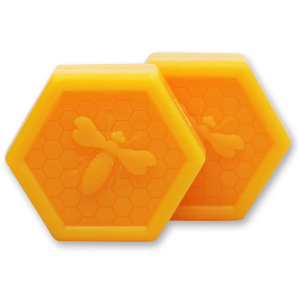 Sheep milk soap 100g with a bee, Honey 