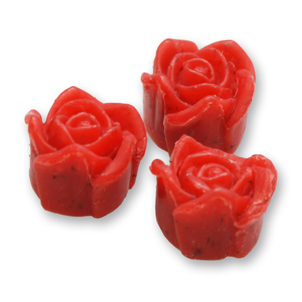 Sheep milk soap rose 'Florex' 7g, Rose with petals 
