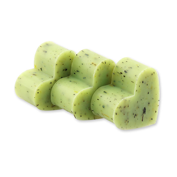 Sheep milk soap heart mini 8g, Mountain herbs 