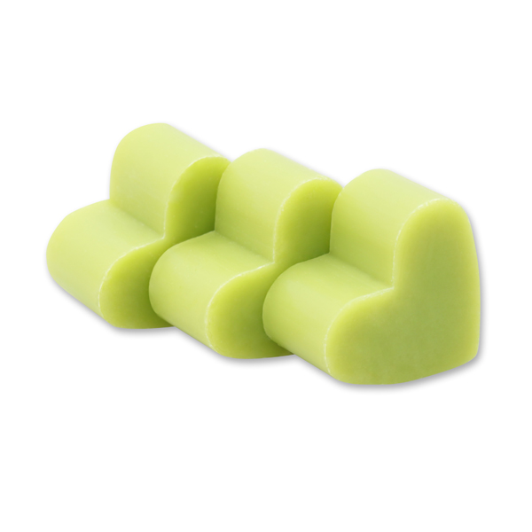 Sheep milk soap heart mini 8g, Lemongrass 