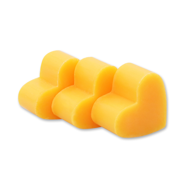 Sheep milk soap heart mini 8g, Apricot 