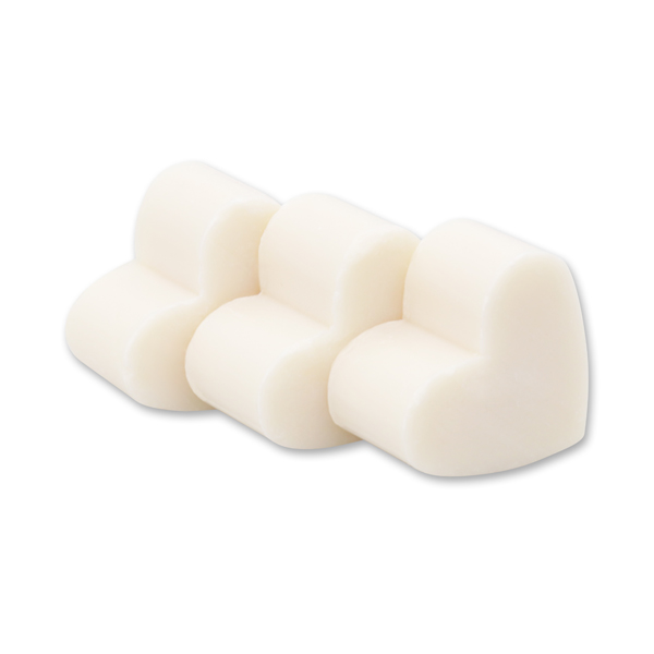 Schafmilchseife Herz mini 8g, Schneerose 