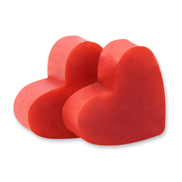 Sheep milk soap heart midi 23g, Pomegranate 