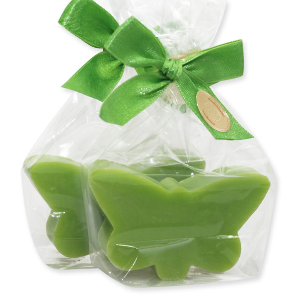 Sheep milk soap butterfly 38g, in a cellophane, Apple 