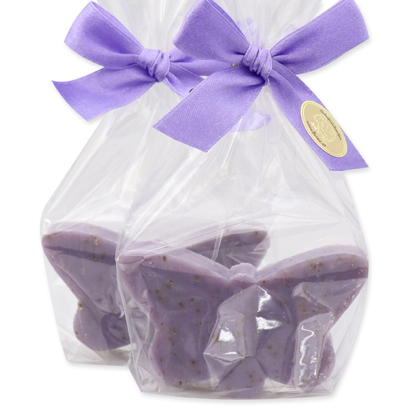 Sheep milk soap butterfly 38g, in a cellophane, Lavender 
