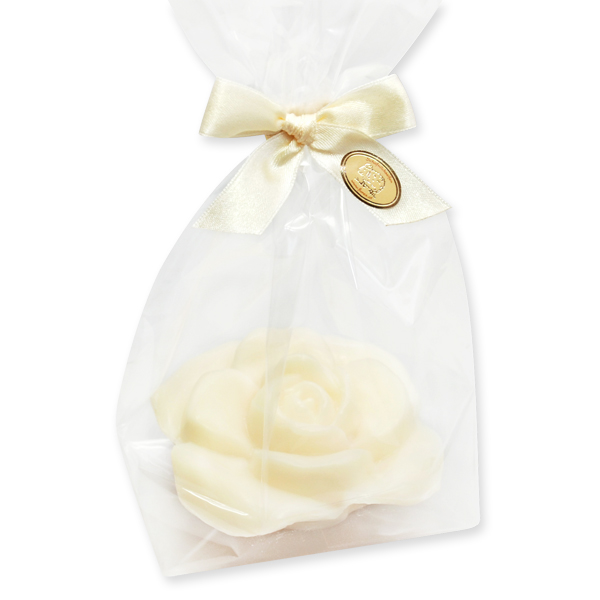 Schafmilchseife Rose "Elegance" 125g in Cello, Classic 