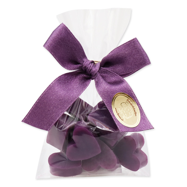 Schafmilchseife Herz mini mini 10x2g, in Cello, Aronia 