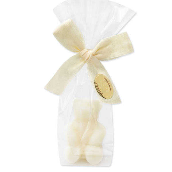 Sheep milk soap teddy bear small 25g, in a cellophane, Classic 