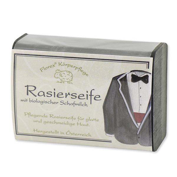 Shaving soap black 100g with label classic 