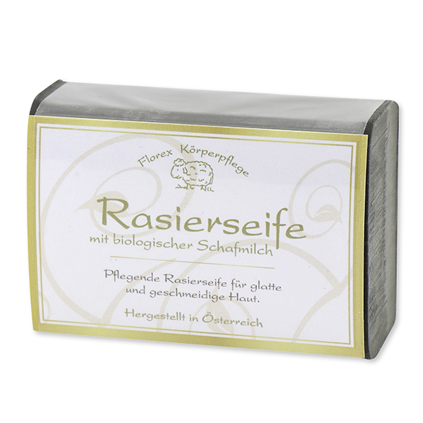 Shaving soap black 100g with label gold 