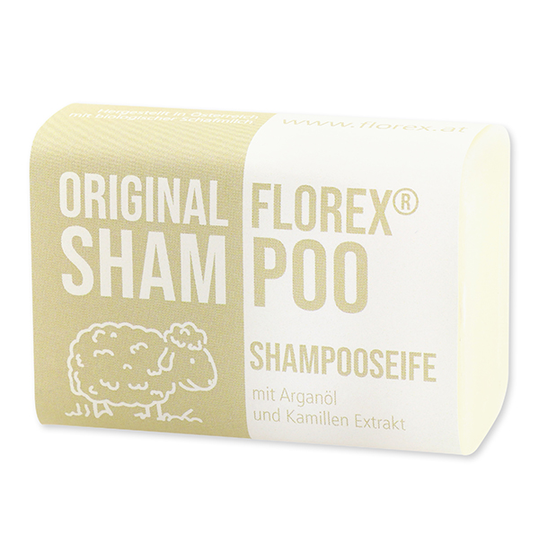 Shampoo soap square 100g with label 