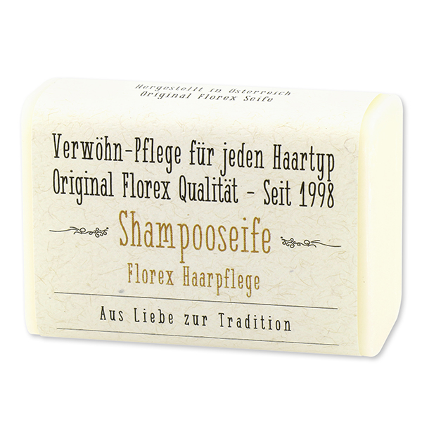 Shampoo soap square 100g with label 