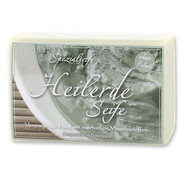 Healing clay soap square 100g 