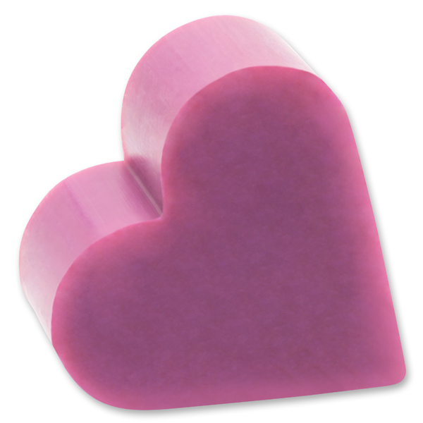 Sheep milk soap heart 85g, Black currant 